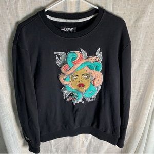 BKYS snakehead sweatshirt size L.